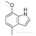 1H-indole, 7-méthoxy-4-méthyl- CAS 360070-91-3